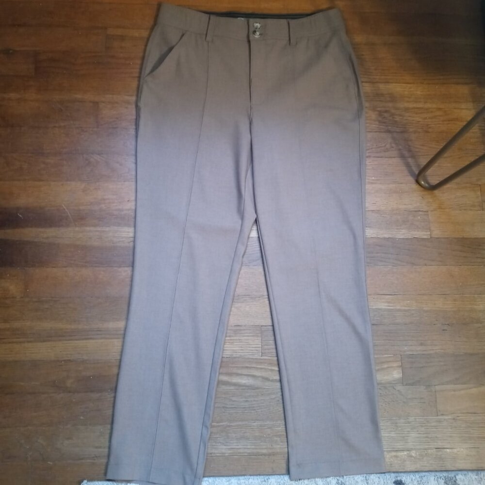 WIT & WISDOM double button front seam trouser pants (sz8)
